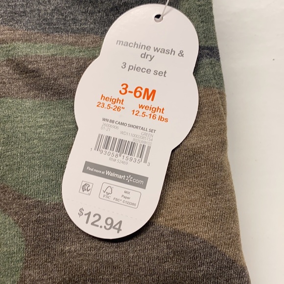 3 piece short set - Picture 2 of 3